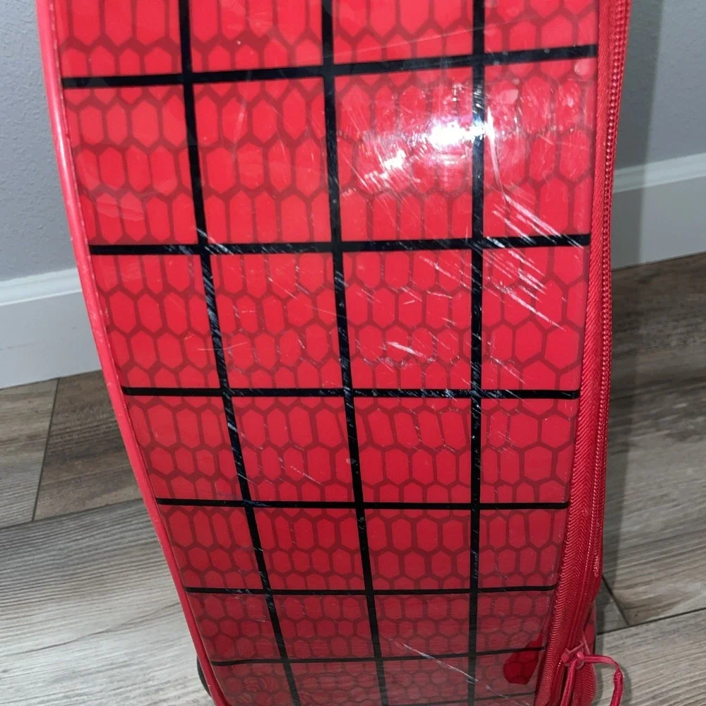 Disney Store Spiderman Rolling Suitcase Carry-On‎ Disney Store Red